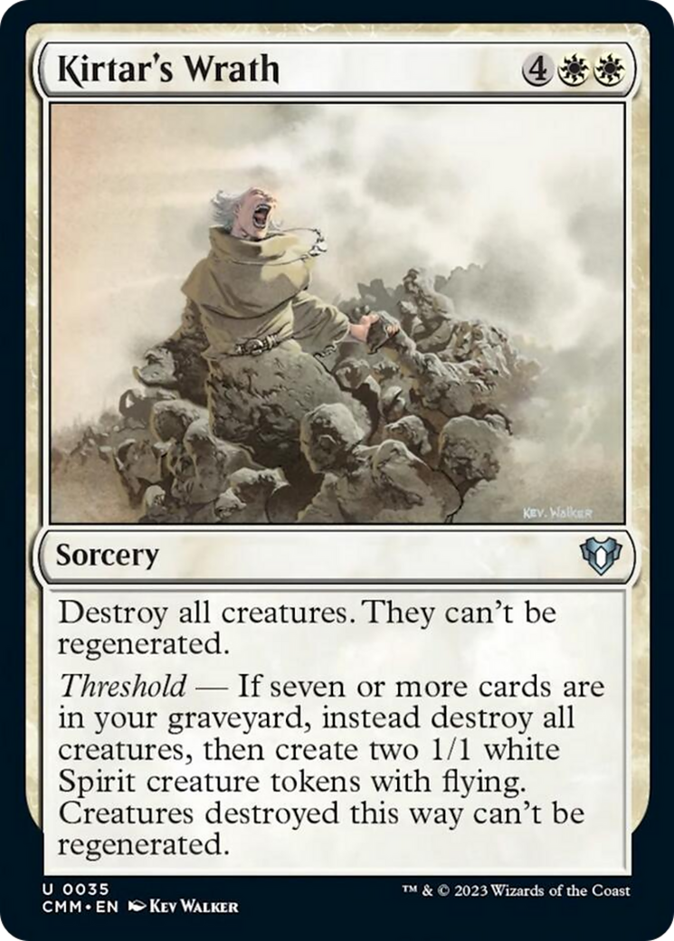 Kirtar's Wrath [Commander Masters] - Destination Retro