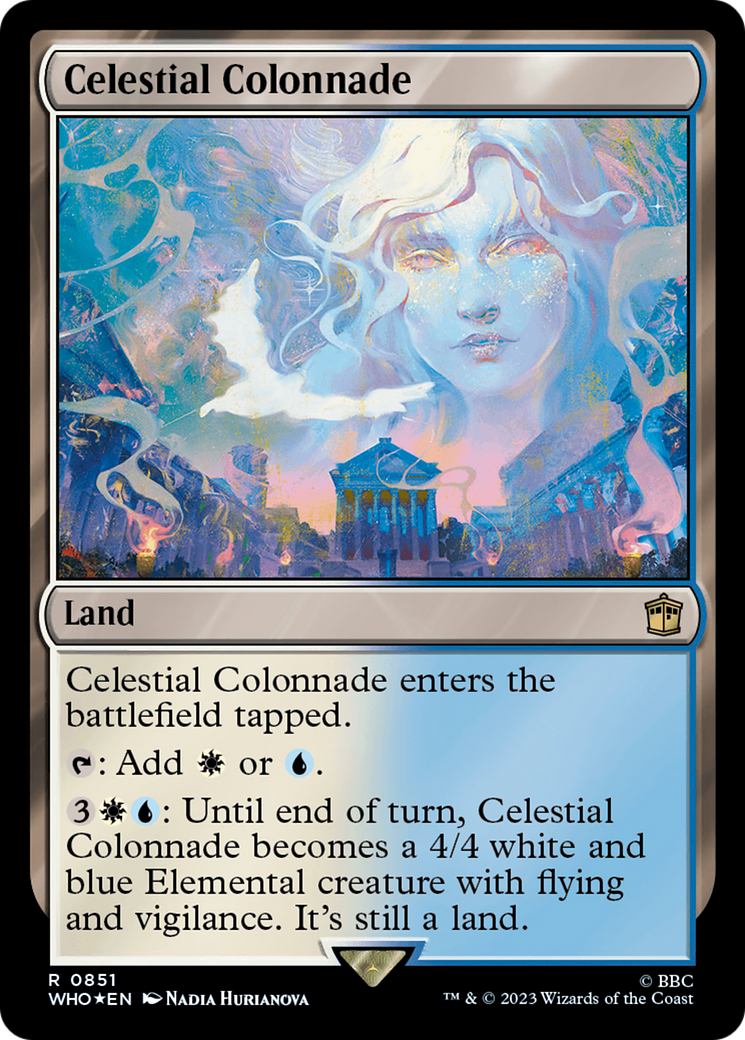 Celestial Colonnade (Surge Foil) [Doctor Who] - Destination Retro