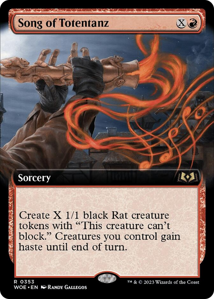 Song of Totentanz (Extended Art) [Wilds of Eldraine] - Destination Retro