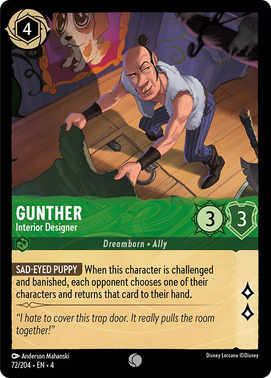 Gunther - Interior Designer (72/204) [Ursula's Return] - Destination Retro