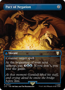 Pact of Negation (Borderless) [The Lord of the Rings: Tales of Middle-Earth Commander] - Destination Retro
