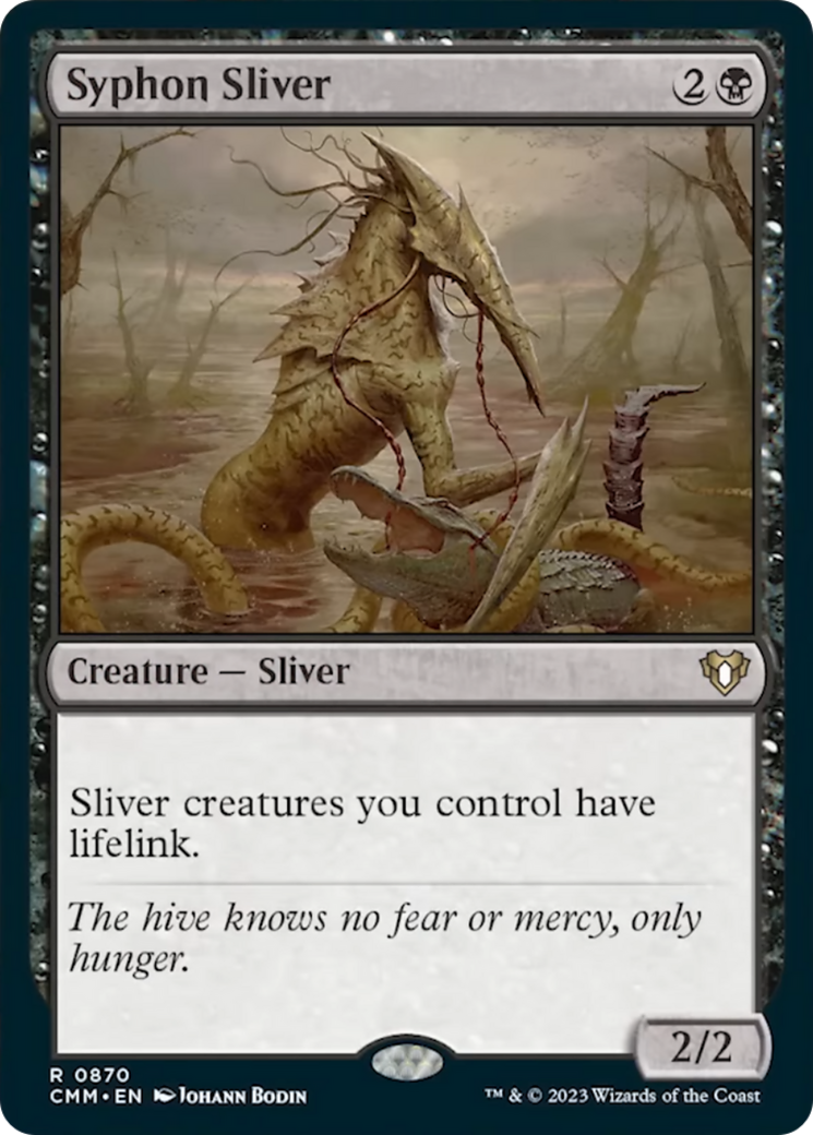 Syphon Sliver [Commander Masters] - Destination Retro