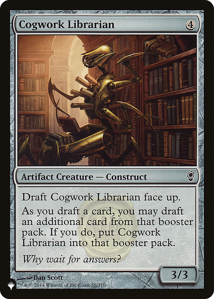 Cogwork Librarian [The List] - Destination Retro