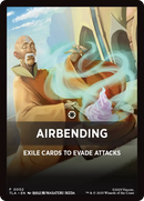 Airbending Theme Card [Avatar: The Last Airbender Tokens] - Destination Retro