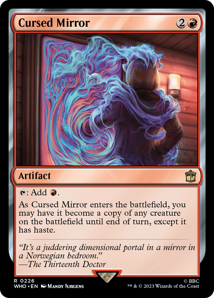 Cursed Mirror [Doctor Who] - Destination Retro