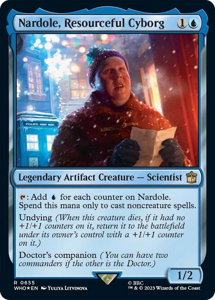 Nardole, Resourceful Cyborg (Surge Foil) [Doctor Who] - Destination Retro