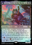 Ayara, Widow of the Realm // Ayara, Furnace Queen [March of the Machine Prerelease Promos] - Destination Retro