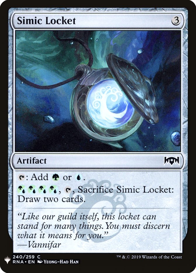 Simic Locket [Mystery Booster] - Destination Retro