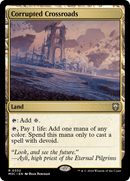 Corrupted Crossroads (Ripple Foil) [Modern Horizons 3 Commander] - Destination Retro