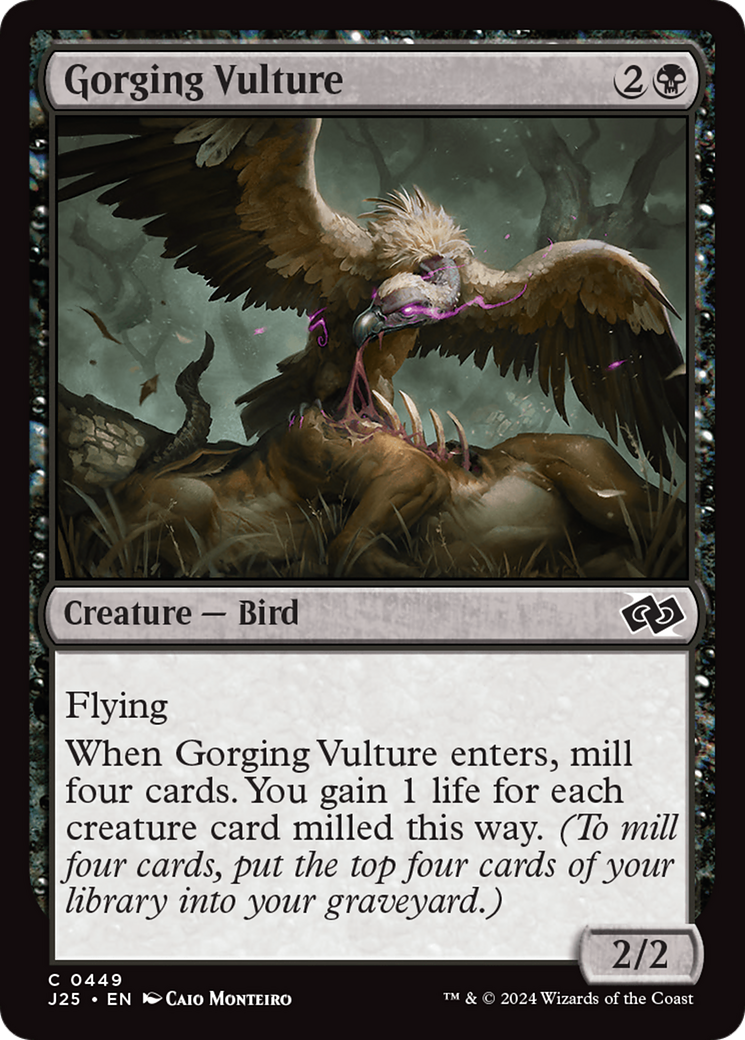 Gorging Vulture [Foundations Jumpstart] - Destination Retro