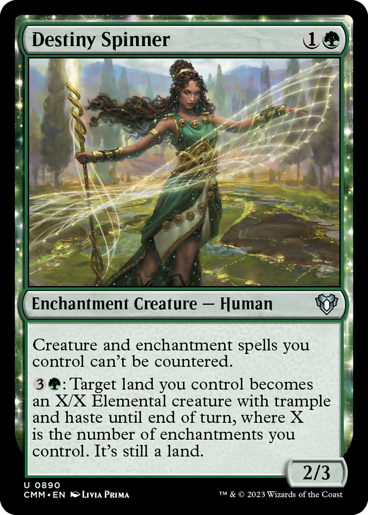 Destiny Spinner [Commander Masters] - Destination Retro