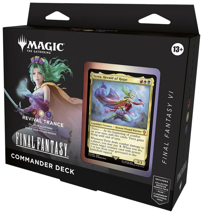 MTG - FINAL FANTASY: Commander - Commander Deck - VI Revival Trance (Available June 6th) - Destination Retro
