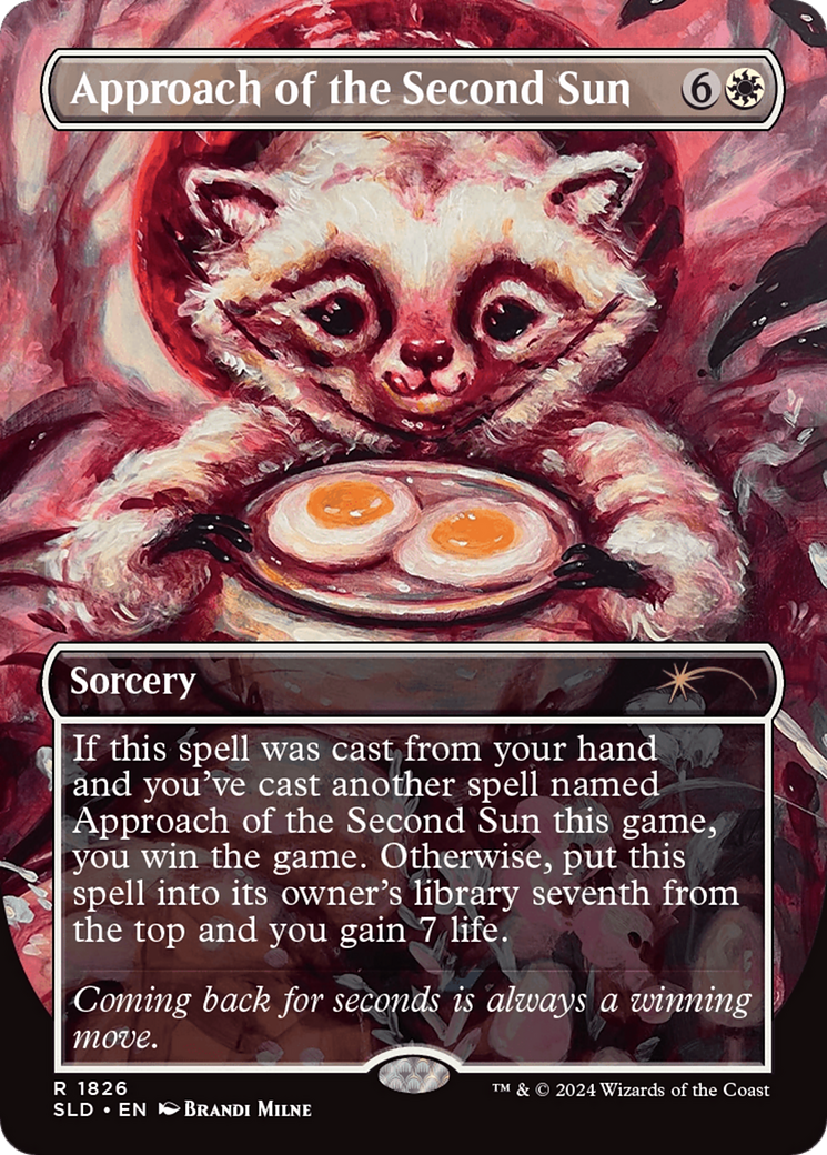 Approach of the Second Sun (Rainbow Foil) [Secret Lair Drop Series] - Destination Retro