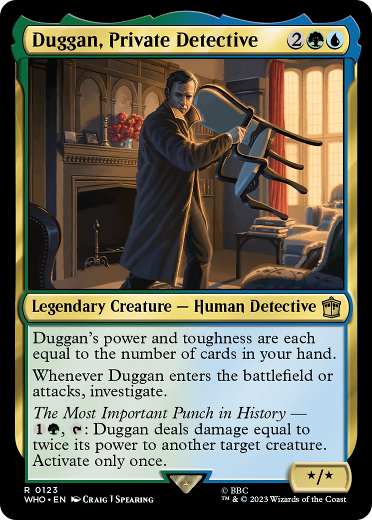Duggan, Private Detective [Doctor Who] - Destination Retro