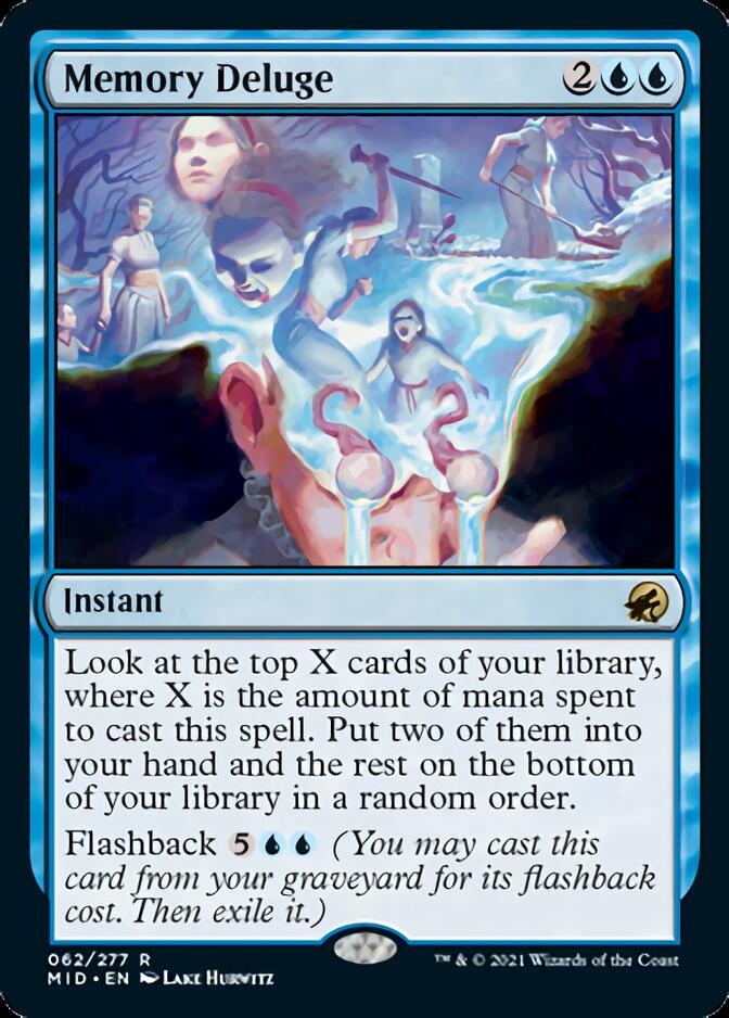 Memory Deluge [Innistrad: Midnight Hunt] - Destination Retro