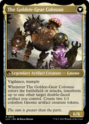 Tetzin, Gnome Champion // The Golden-Gear Colossus [The Lost Caverns of Ixalan Commander] - Destination Retro