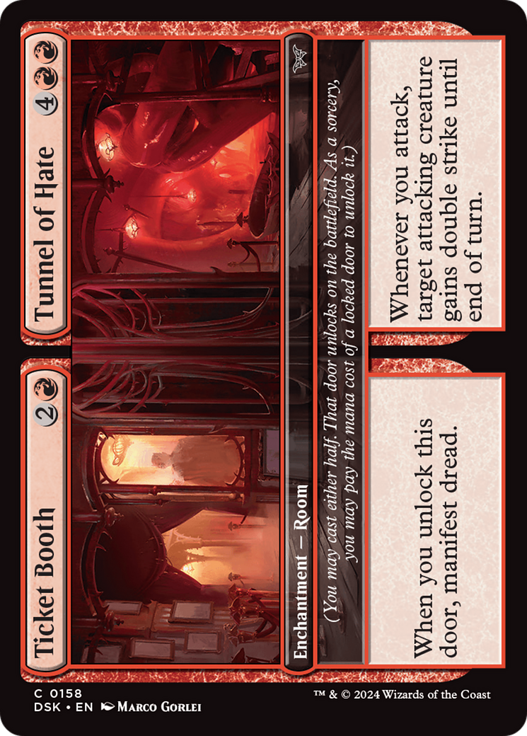 Ticket Booth // Tunnel of Hate [Duskmourn: House of Horror] - Destination Retro