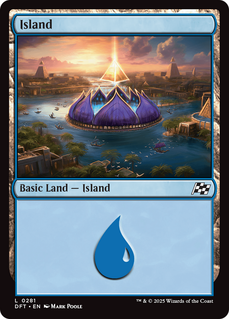 Island (0281) [Aetherdrift] - Destination Retro