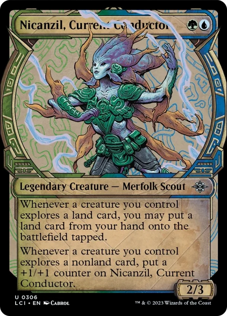 Nicanzil, Current Conductor (Showcase) [The Lost Caverns of Ixalan] - Destination Retro