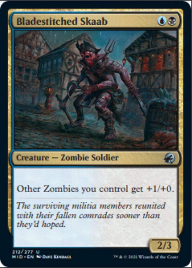 Bladestitched Skaab [Innistrad: Midnight Hunt] - Destination Retro