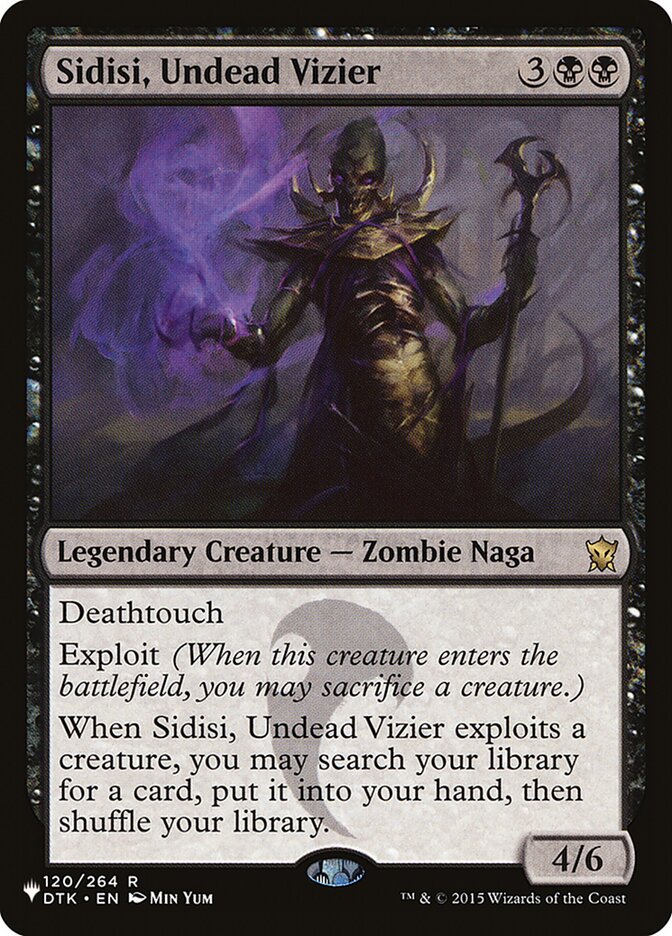 Sidisi, Undead Vizier [The List] - Destination Retro