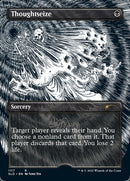 Thoughtseize (Borderless Etched Foil) [Secret Lair Drop Series] - Destination Retro