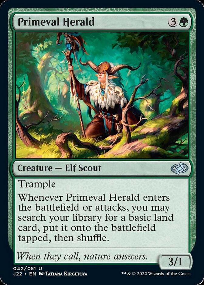 Primeval Herald [Jumpstart 2022] - Destination Retro