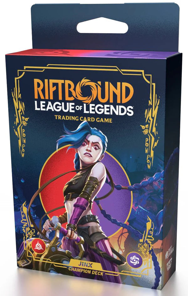 Riftbound: League of Legends TCG: Origins - Champion Deck - Jinx (Available October 31st) - Destination Retro