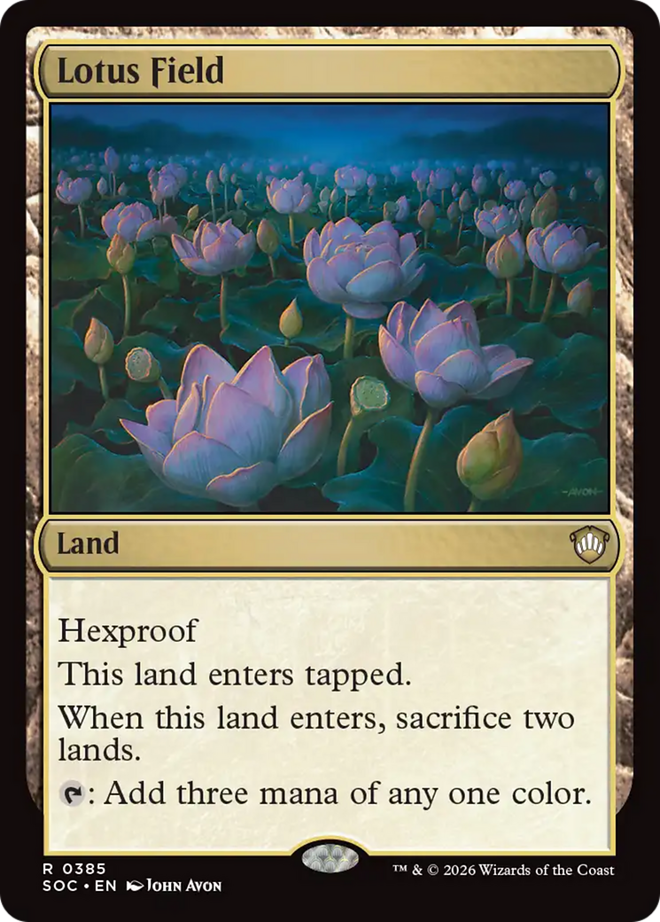 Lotus Field [Secrets of Strixhaven Commander] - Destination Retro