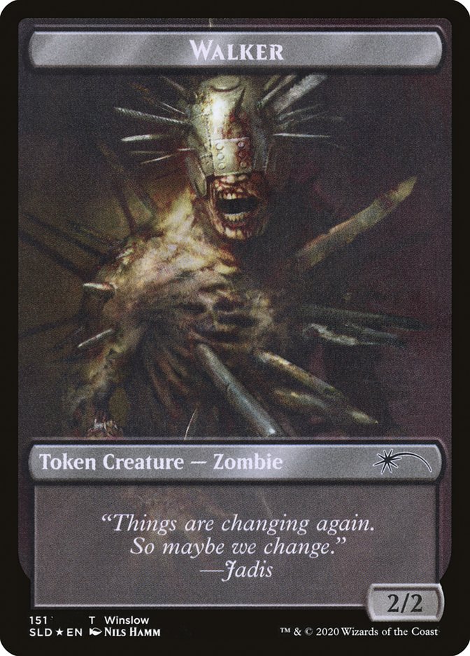 Walker (150 //151) Double-Sided Token [Secret Lair Drop Series] - Destination Retro