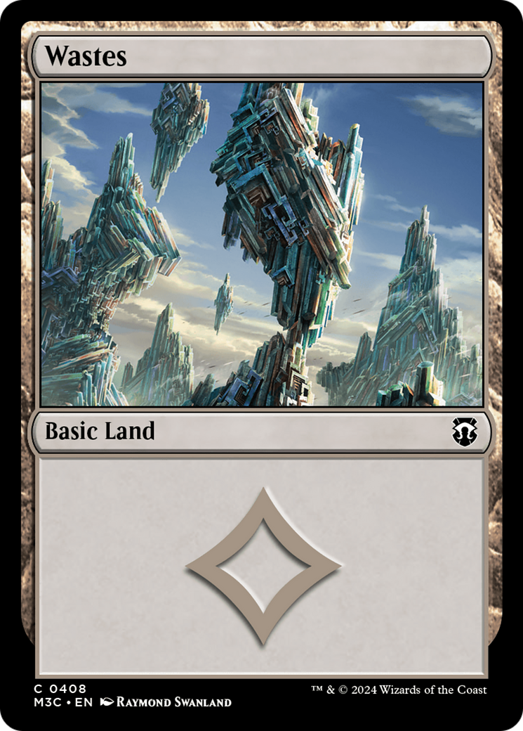 Wastes (Ripple Foil) [Modern Horizons 3 Commander] - Destination Retro