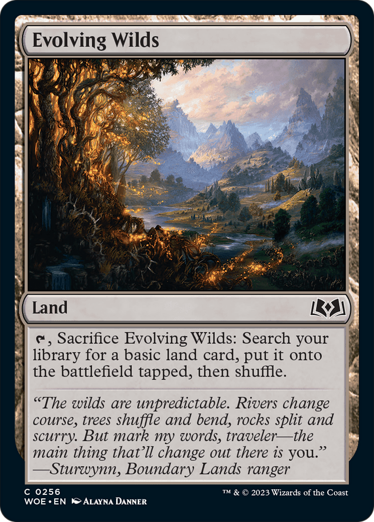 Evolving Wilds [Wilds of Eldraine] - Destination Retro