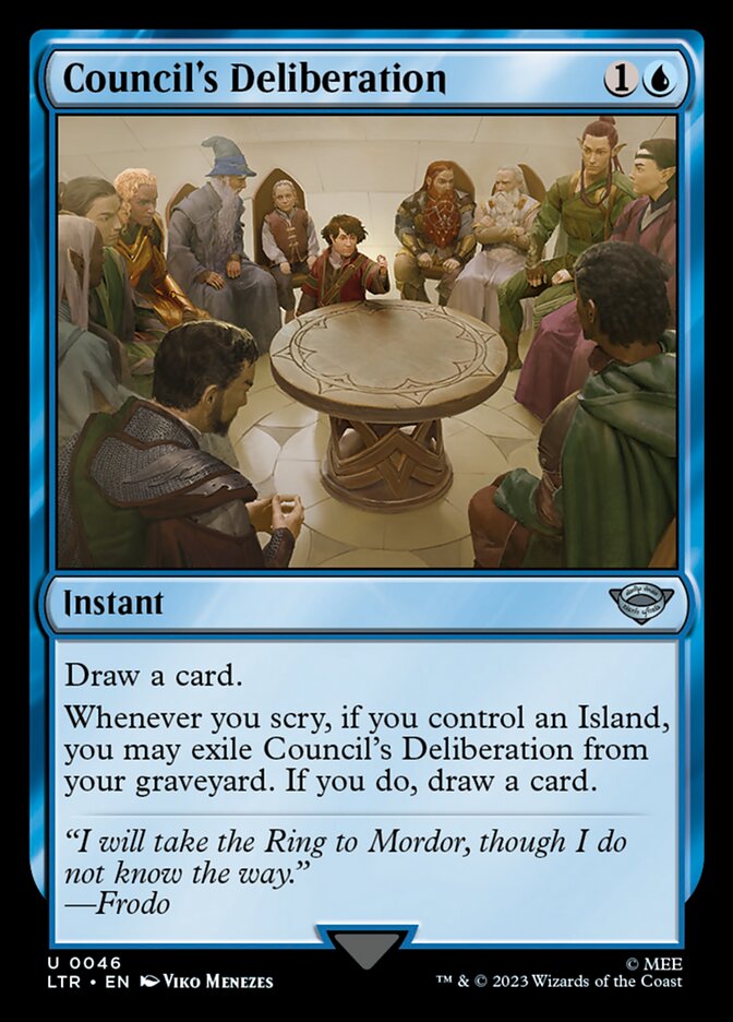 Council's Deliberation [The Lord of the Rings: Tales of Middle-Earth] - Destination Retro