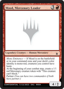 Mzed, Mercenary Leader [Unknown Event] - Destination Retro