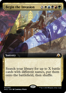 Begin the Invasion (Extended Art) [March of the Machine Commander] - Destination Retro