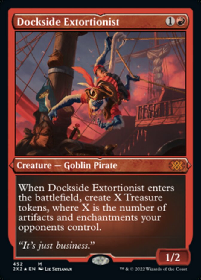 Dockside Extortionist (Foil Etched) [Double Masters 2022] - Destination Retro