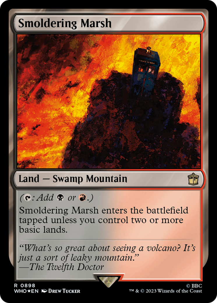 Smoldering Marsh (Surge Foil) [Doctor Who] - Destination Retro