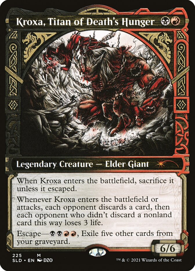 Kroxa, Titan of Death's Hunger [Secret Lair Drop Series] - Destination Retro