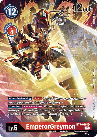 EmperorGreymon [BT7-016] (Alternate Art) [Next Adventure] - Destination Retro