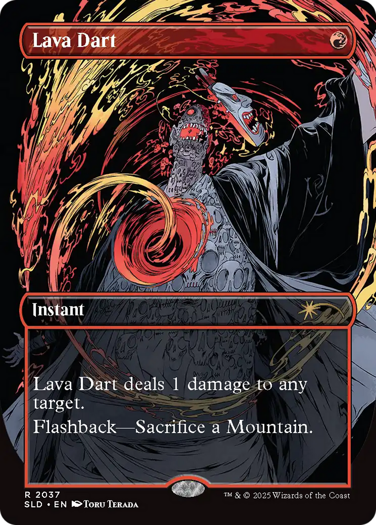 Lava Dart (Rainbow Foil) [Secret Lair Drop Series] - Destination Retro