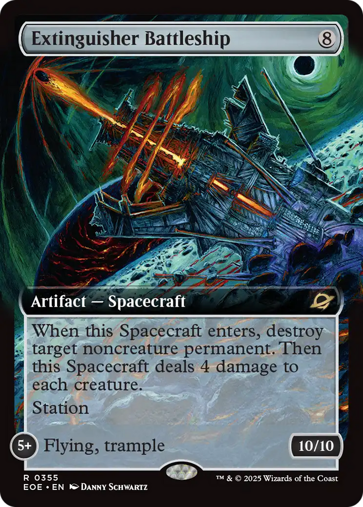 Extinguisher Battleship (Extended Art) [Edge of Eternities] - Destination Retro