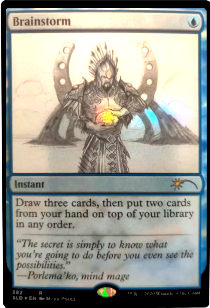 Brainstorm (Sketch) [Secret Lair Drop Promos]