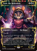 Vren, the Relentless (Borderless) (Raised Foil) [Bloomburrow] - Destination Retro