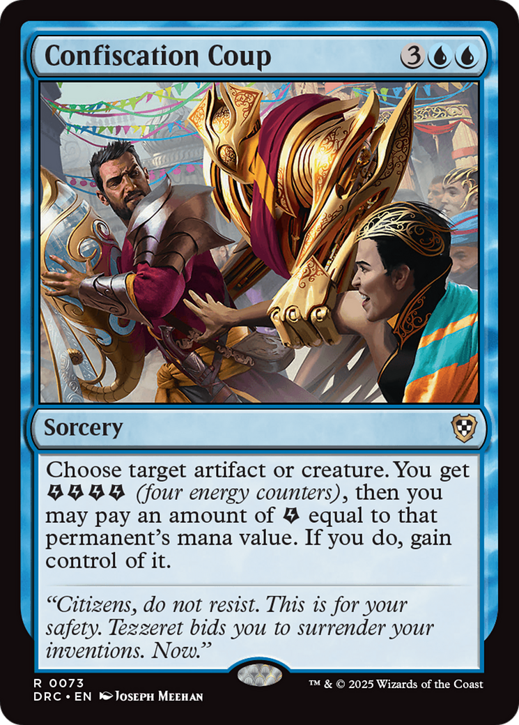 Confiscation Coup [Aetherdrift Commander] - Destination Retro