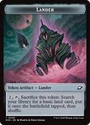 Drone // Lander (0006) Doubled-Sided Token [Edge of Eternities Tokens] - Destination Retro
