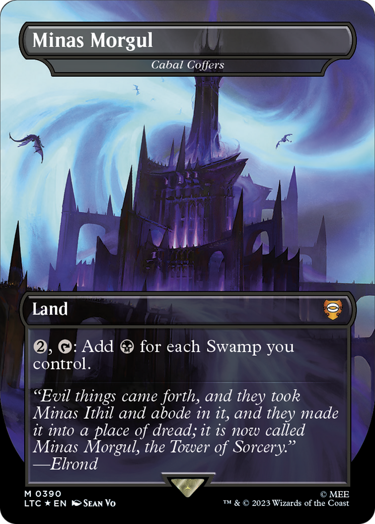 Minas Morgul - Cabal Coffers (Surge Foil Realms and Relics) [The Lord of the Rings: Tales of Middle-Earth Commander] - Destination Retro
