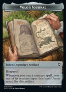 Volo's Journal Token [Commander Legends: Battle for Baldur's Gate Tokens] - Destination Retro