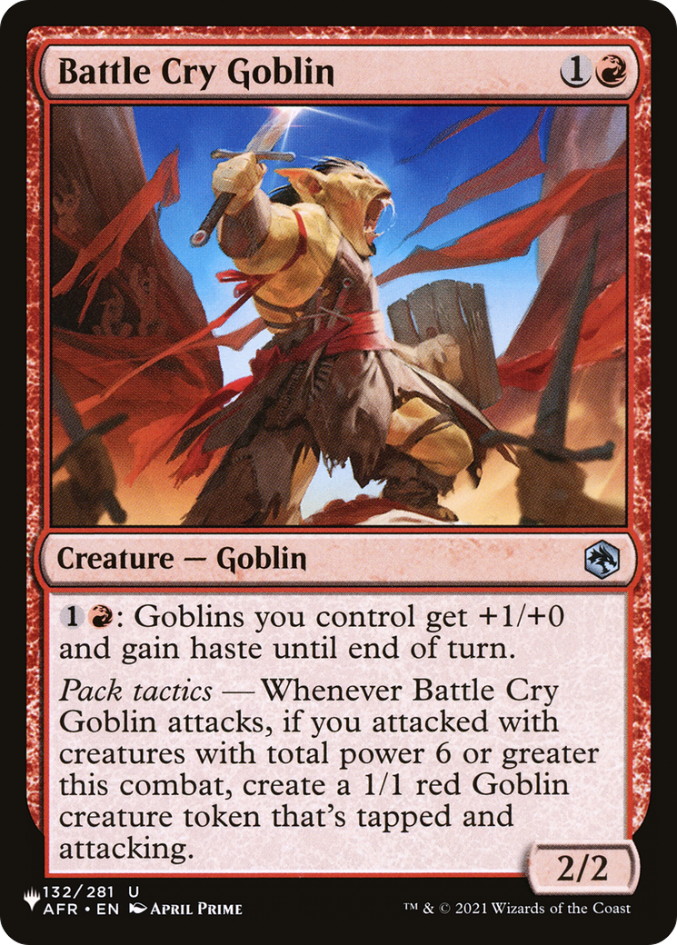 Battle Cry Goblin [The List] - Destination Retro