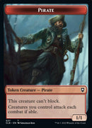Pirate // Goblin Double-Sided Token [Commander Legends: Battle for Baldur's Gate Tokens] - Destination Retro