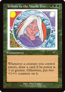 Tribute to the World Tree (Retro Frame) [Secret Lair Drop Series] - Destination Retro